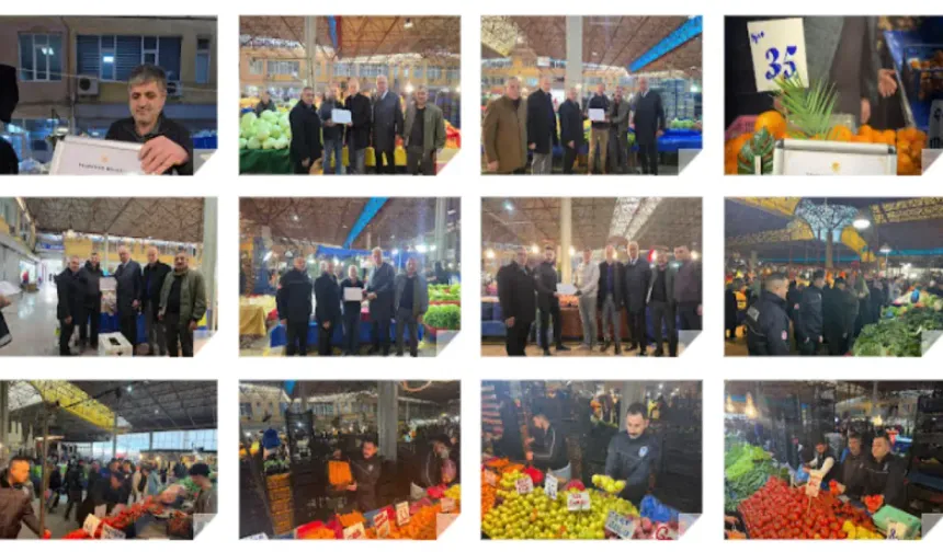 Hendek Zabıtasından Kurallara Uyan Esnafa Teşekkür Belgesi