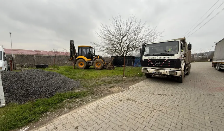 Hendek’te  "Enkaz Eğitim Alanı" oluşturuldu.