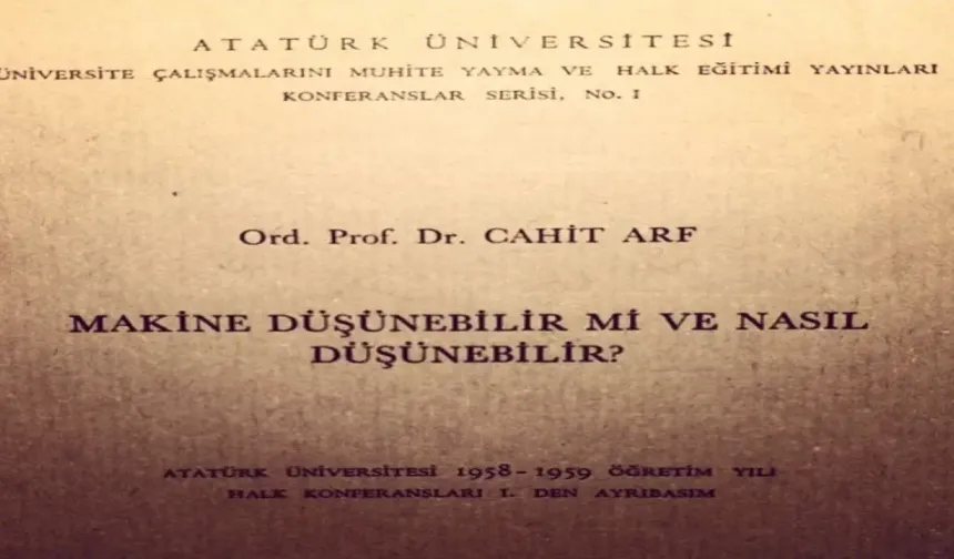 Makineler Düşünebilir mi?