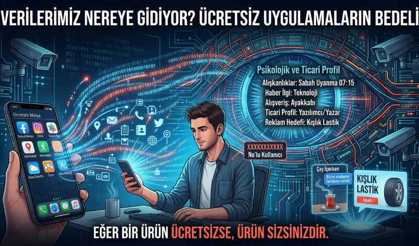 Verilerimiz Nereye Gidiyor? Ücretsiz Uygulamaların Bedeli