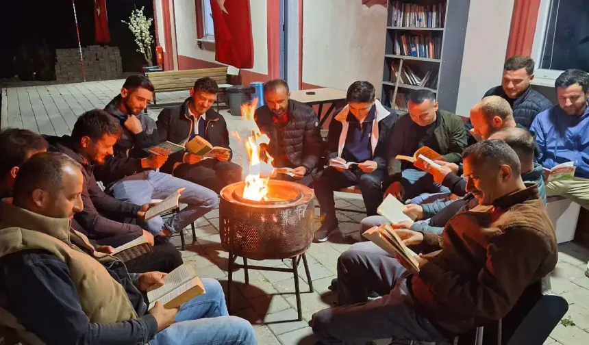 Hendek Akpınar’da Ateş Başı Okuma etkinlikleri düzenleniyor