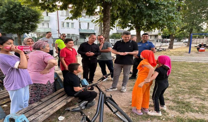 Kaymakam Gökpınar’dan Yeni Mahalle Parklarına İnceleme