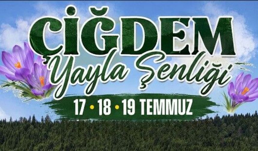 Hendek’te 28. Çiğdem Yaylası Şenliği İçin Geri Sayım Başladı
