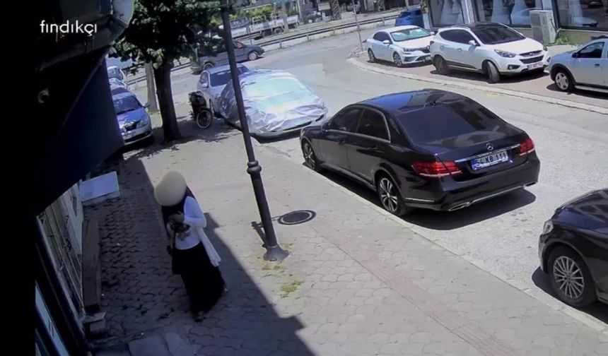 Hendek'te Apartmanlara Dadanan Hırsız Kameralarda