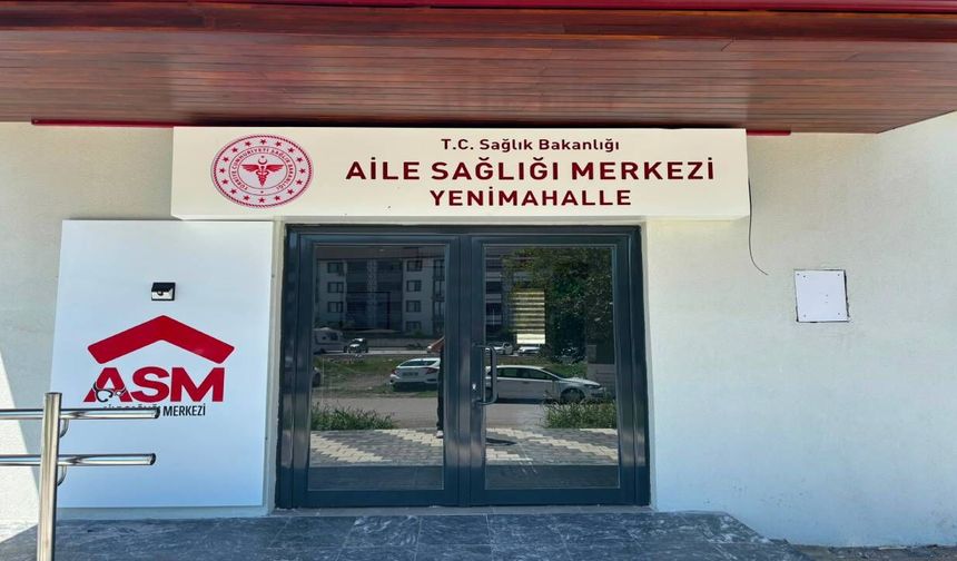 Yenimahalle Yeni Sağlık Merkezine Kavuşuyor