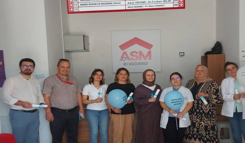 Hendek'te Emzirme Haftası Etkinliği Anne Sütünün Önemine Dikkat Çekildi
