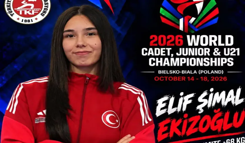 Hendekli Karateci Elif Şimal Ekizoğlu Dünya Şampiyonası'nda