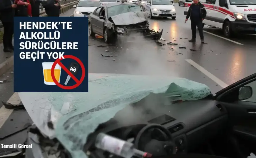 Hendek’te Alkollü Sürücülere Geçit Yok