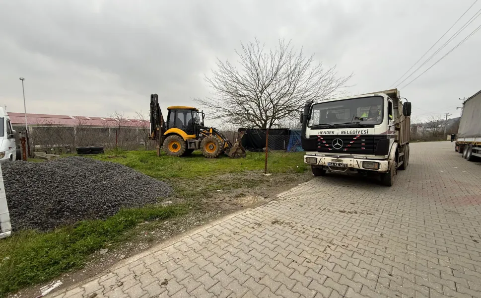 Hendek’te  "Enkaz Eğitim Alanı" oluşturuldu.