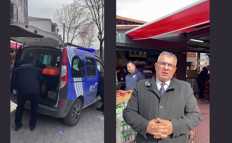 Hendek Zabıtası'ndan Tarihi Geçmiş Ürün Denetimi