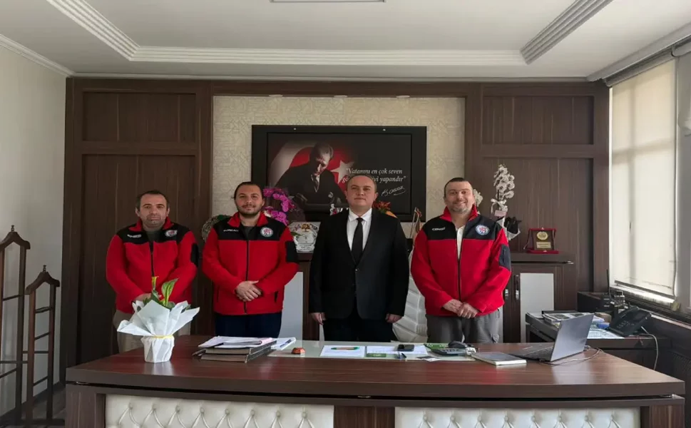 HAYAT Arama Kurtarma’dan Orman İşletme Müdürü Karakaş’a Ziyaret