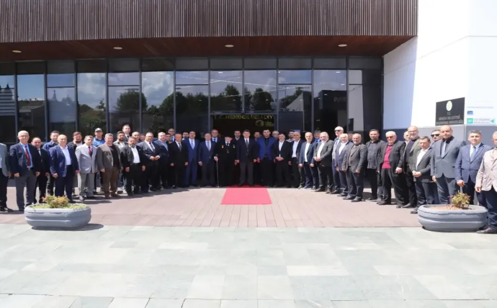 Hendek'te Resmi Kurban Bayramı Bayramlaşması