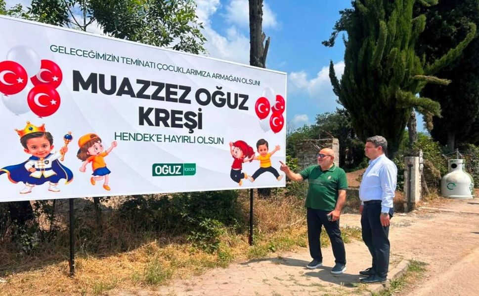 Hendek'e Yeni Kreş Çalışmalar Sürüyor