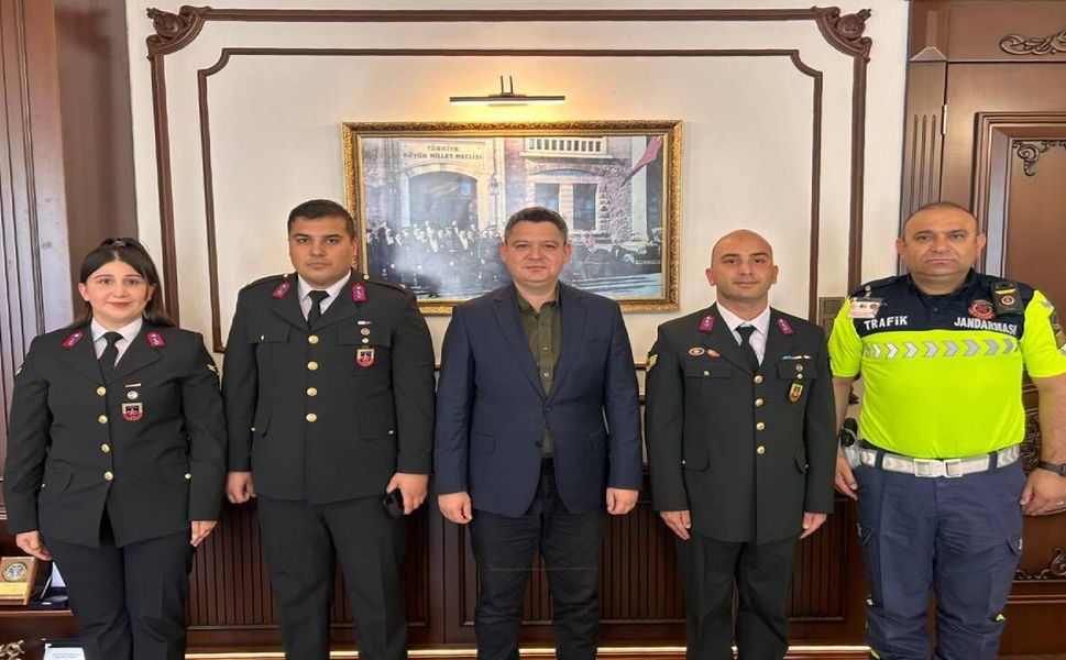 Hendek Jandarması'ndan Kaymakam Gökpınar'a Ziyaret