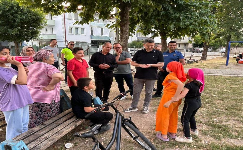 Kaymakam Gökpınar’dan Yeni Mahalle Parklarına İnceleme