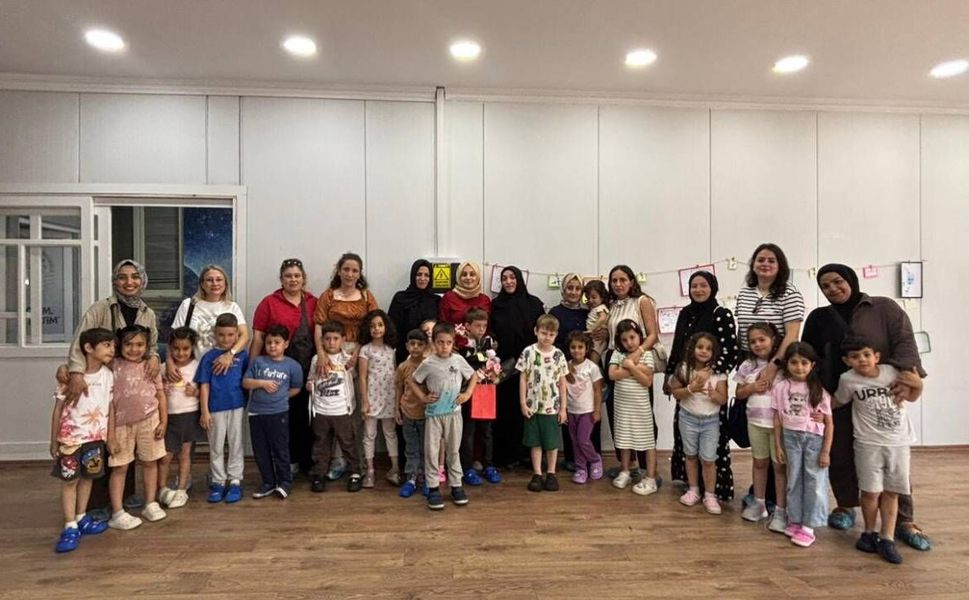 Hendek'te Özel Öğrenci Kerem Semiz'den İlk Sergi