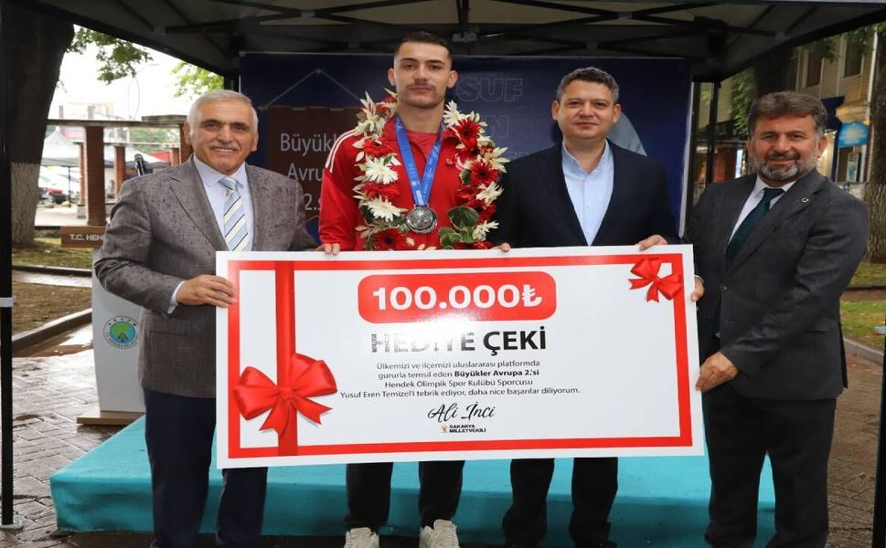 Yusuf Eren Temizel’e Ödül Töreni
