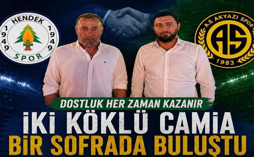 Hendekspor'dan A.S. Akyazıspor'a Dostluk Ziyareti