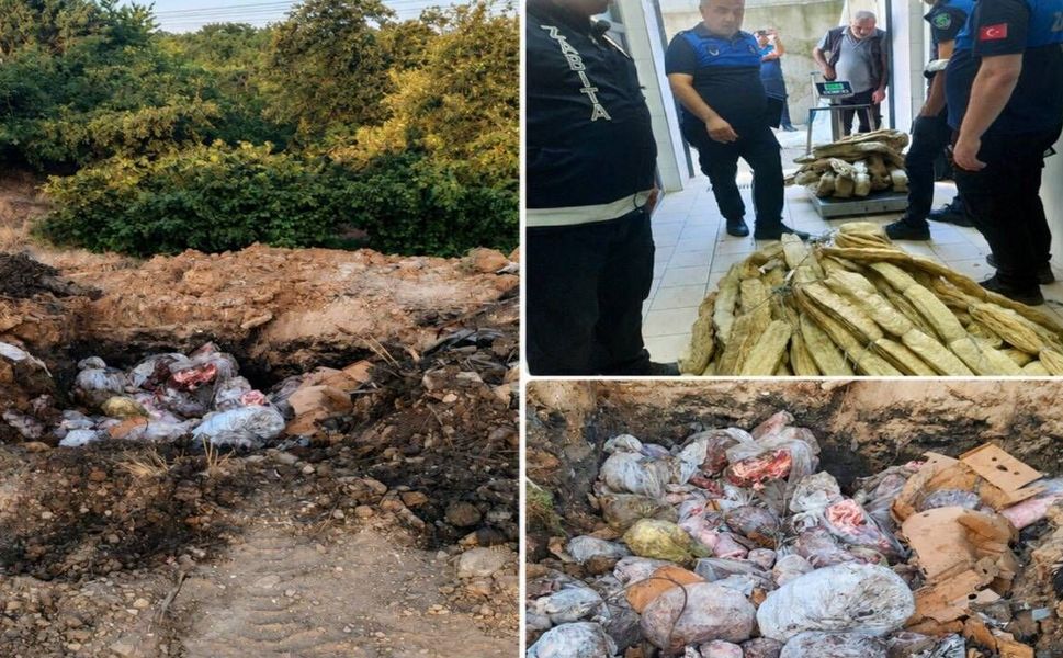 Hendek'te Kaçak Et Operasyonu 5.5 Ton Et Ele Geçirildi