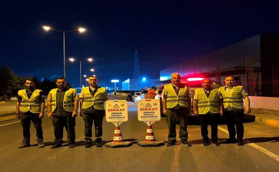 Hendek Ormanlarında Gece Denetimleri Sürüyor