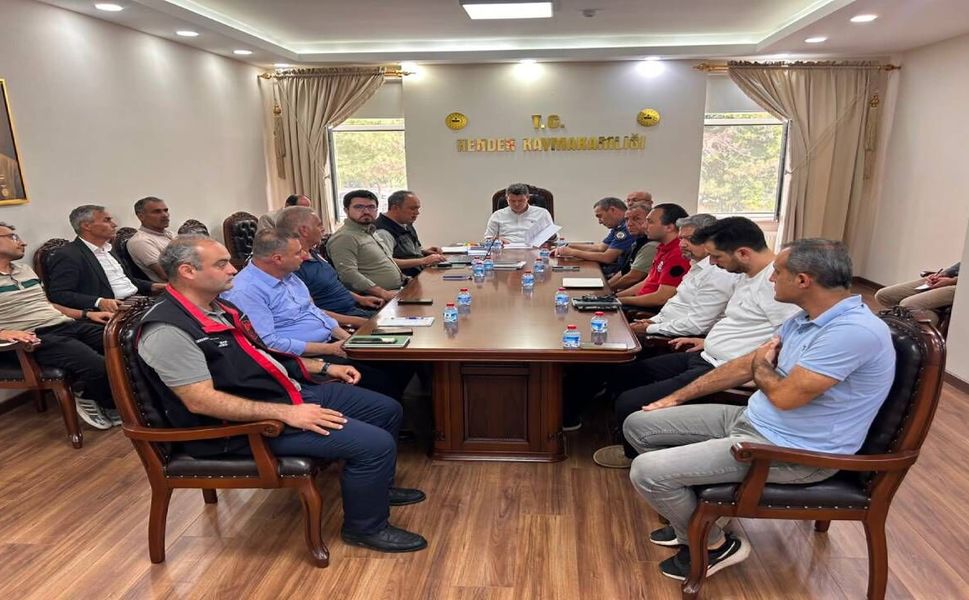 Hendek'te Orman Yangınlarına Karşı Komisyon Toplantısı