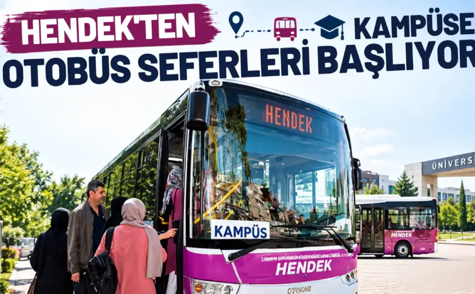 Hendek - Kampüs Seferleri 21 Eylül'de Başlıyor