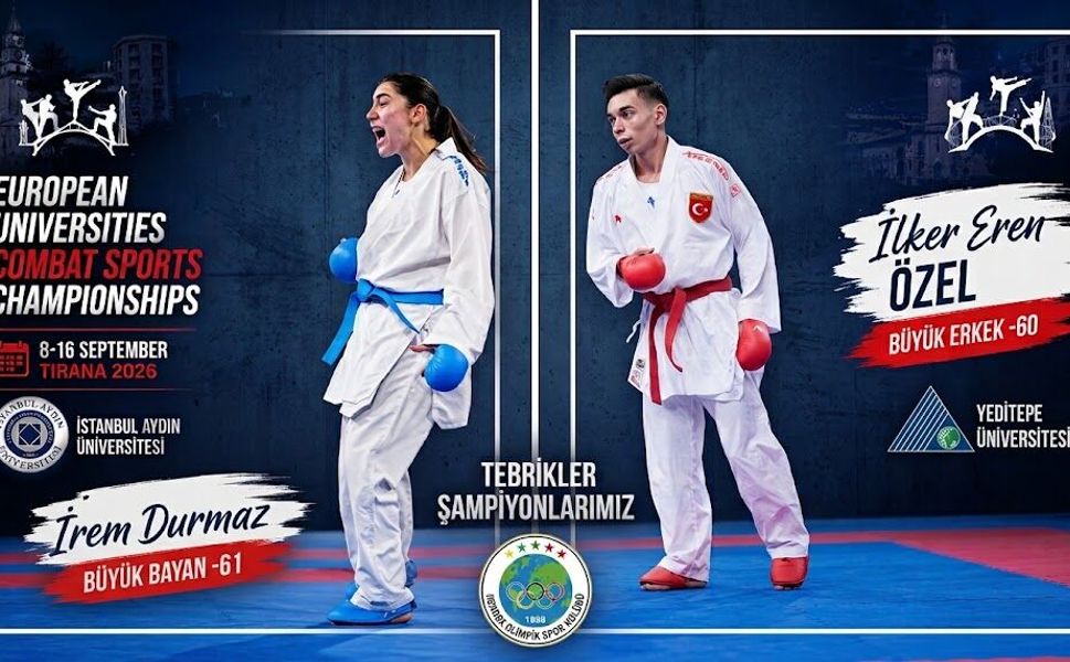 Hendekli 2 Karateci Avrupa Şampiyonası’nda Kürsü İçin Mücadele Edecek