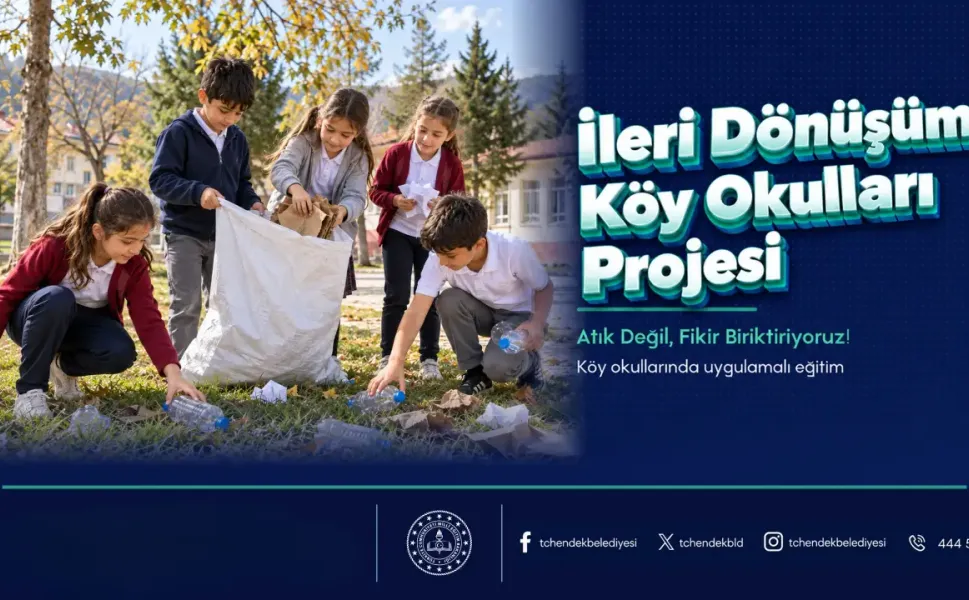 Hendek’te Köy Okullarında “İleri Dönüşüm” Projesi Hayata Geçiyor