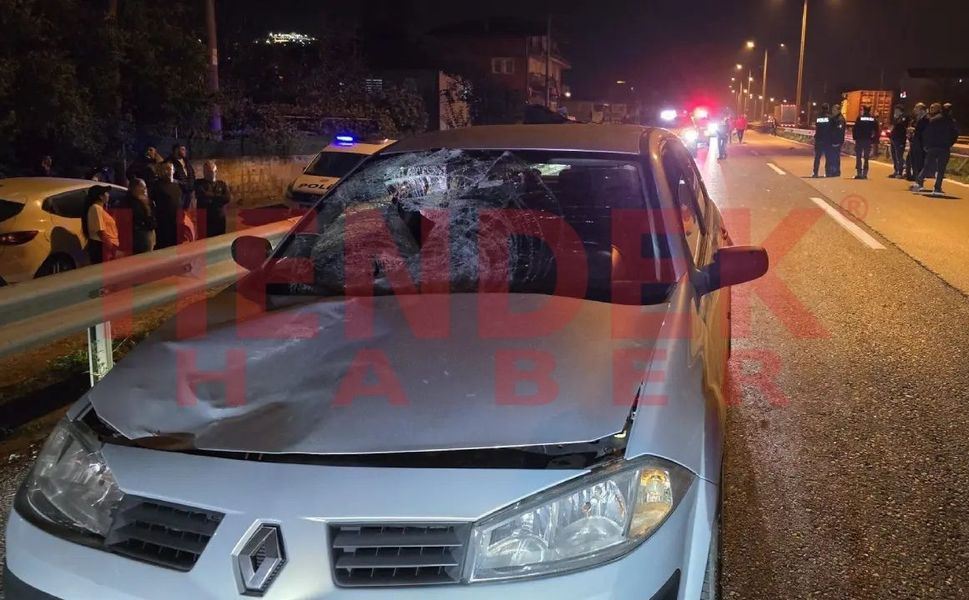Hendek D-100'de Trafik Kazası 1 Kişi Yaşamını Yitirdi