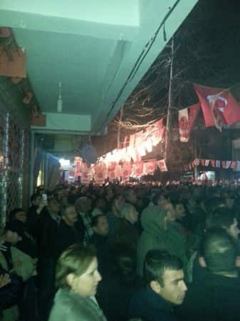 Devlet Bahçeli Hendek'teydi