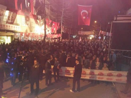 Devlet Bahçeli Hendek'teydi