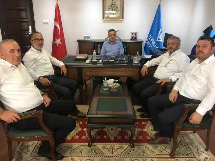 Hendek Din Görevlileri Ankarada ziyaretlerde bulundu… 