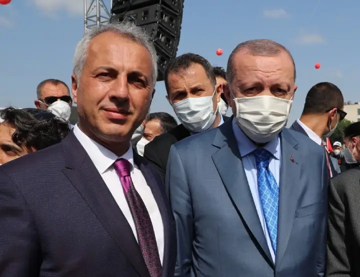 Turgut Babaoğlu ve Cumhur Başkanı Recep Tayyip Erdoğan