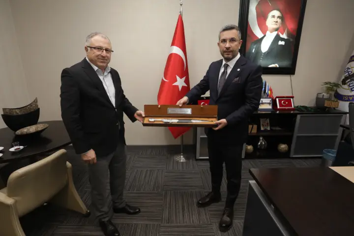 Abhaz İş İnsanları Derneği SATSO Meclis başkanını ziyaret etti.