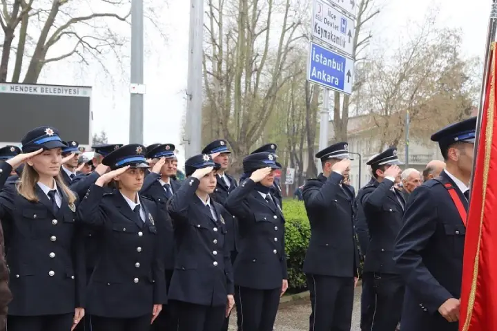 Polis Teşkilatı'nın Kuruluş Yıl Dönümü Hendek'te Törenle Kutlandı
