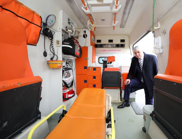 Sakarya’da bu ambulans yakında hizmete başlayacak