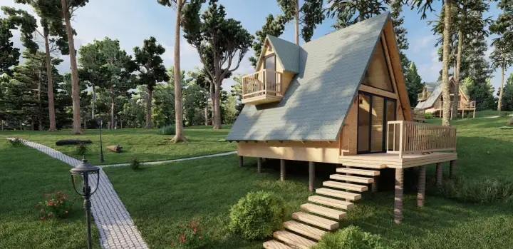 Sakarya’da bungalov yapılar tabiatın kalbinde yükseliyor