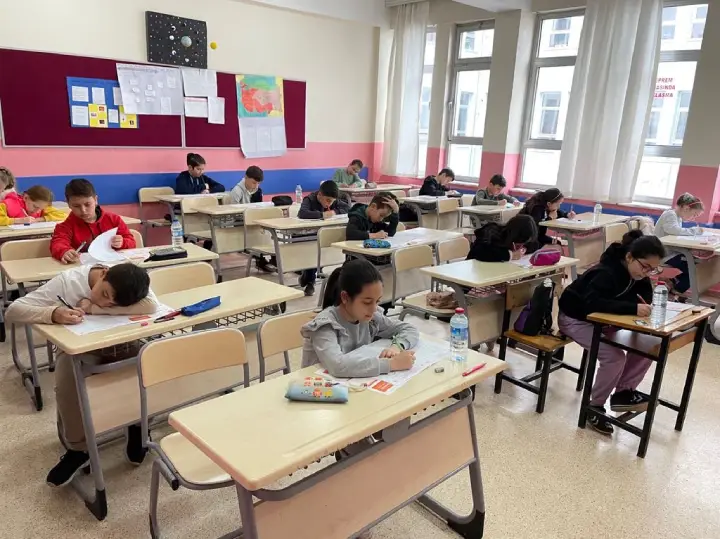 Şehit Mahmutbey Ortaokulu Matematik Olimpiyatları düzenlendi