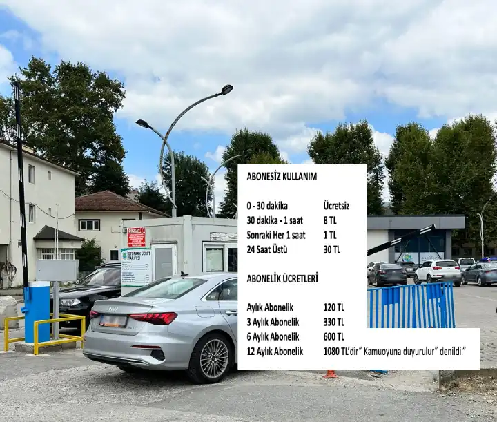 Hendek Belediye Otopark Fiyatları Zamlandı…