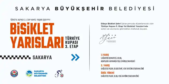 Dünya Bisiklet yarış heyecanı Sakarya'da yaşanacak
