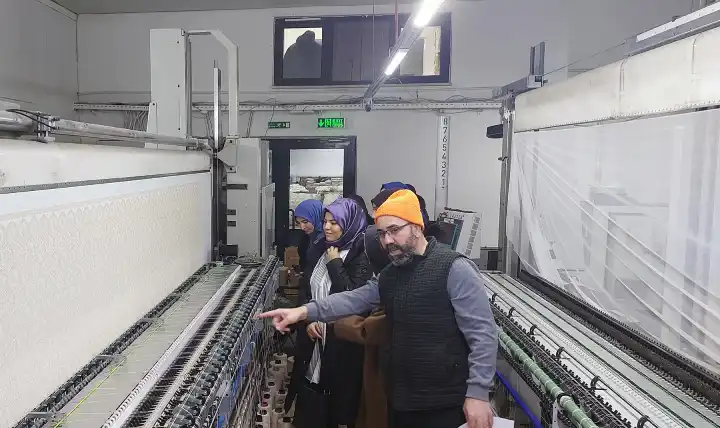 Brode Kumaş Üretimini Brodex Tekstil'de İnceledi