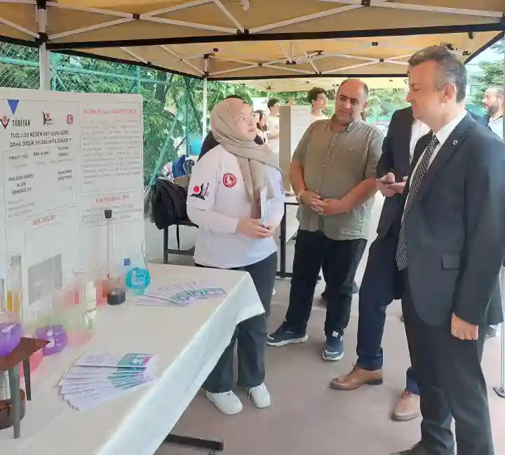 Hendek Atike Hanım da Bilim Fuarı