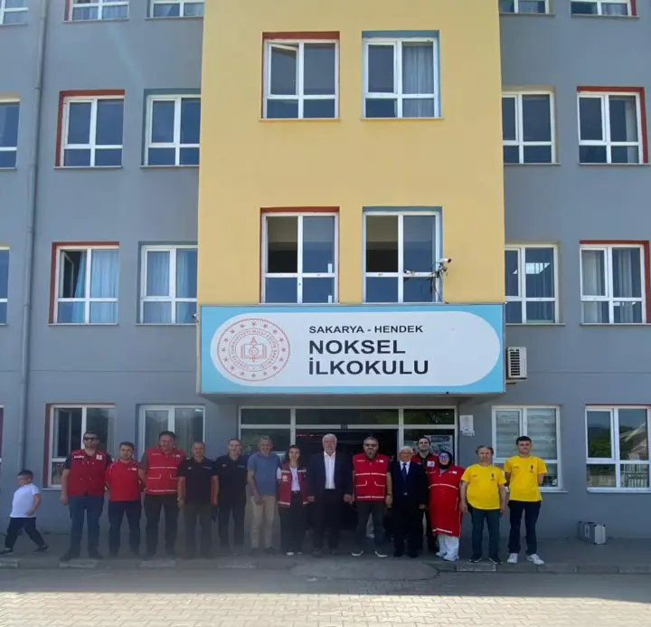Eğitimi ve Tatbikatı Hendek Noksel İlköğretim Okulu'nda Başarıyla Tamamlandı