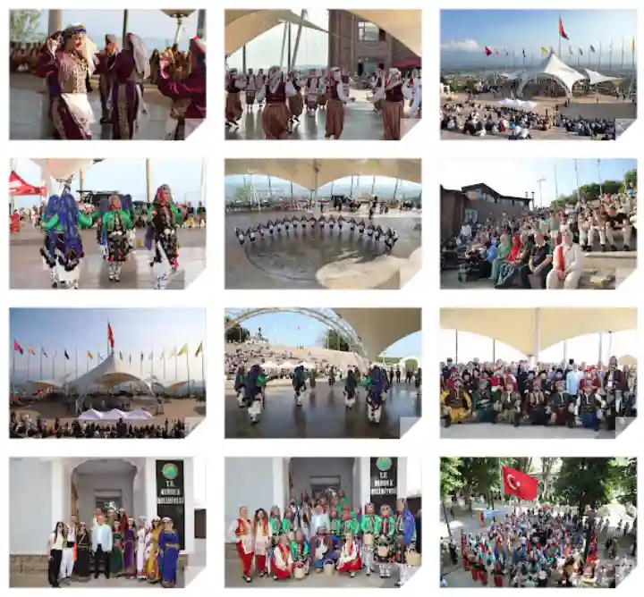 Hendek Bayraktepe de Halk Dansları şenliği düzenlendi