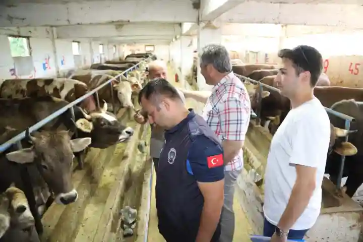 Hendek’te Kurban Kesim Yerleri Denetlendi