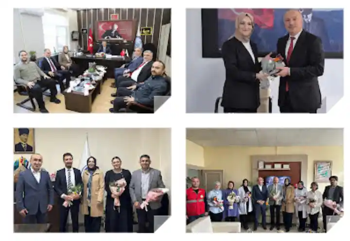 Hendek'te Eğitim Kurumlarına Öğretmenler günü ziyaretleri düzenlediler...