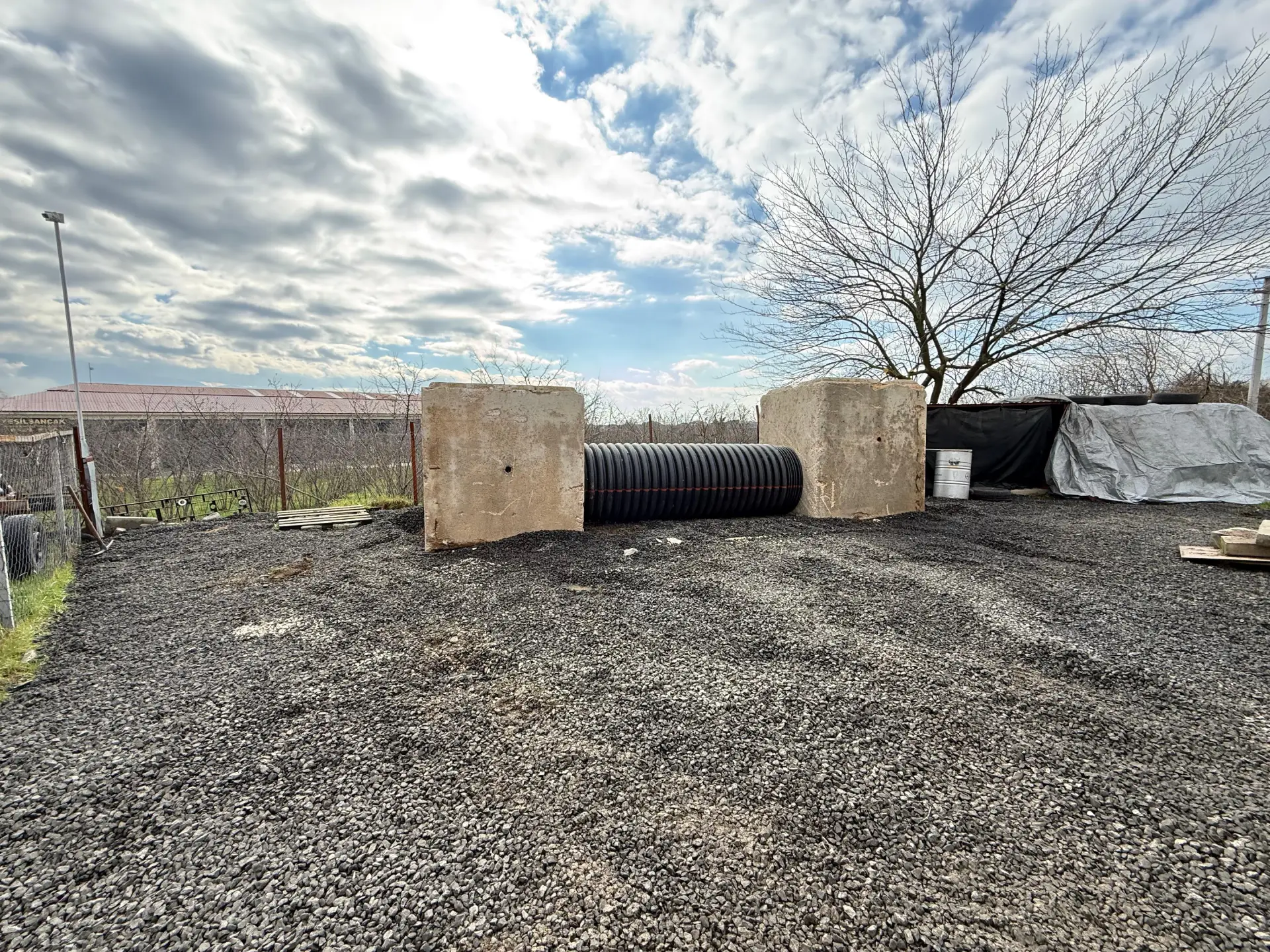 Hendekte Enkaz Egitim Alanı Olusturuldu