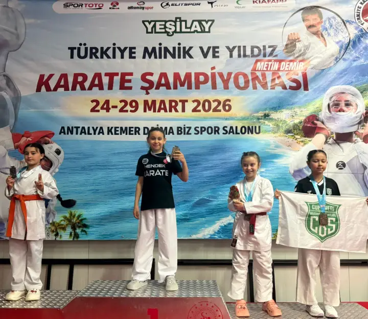 Hendek Spor Kulübü’nden 5 Madalya Başarısı