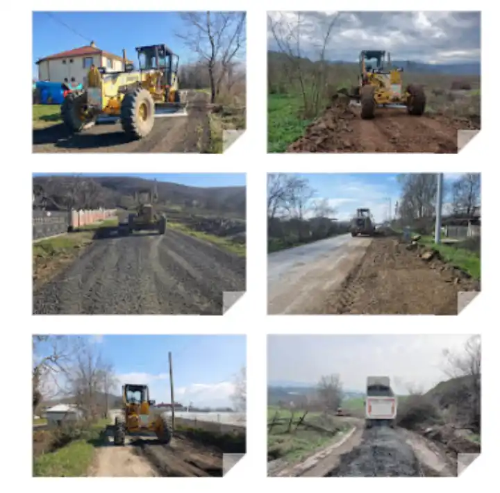 Hendek’te Yol ve Kaldırım Çalışmaları Sürüyor