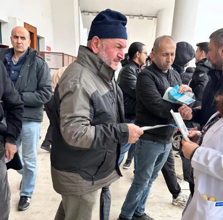 Hendek'te “Ramazan’da Sağlık İçin Birlikteyiz” etkinliği yapıldı